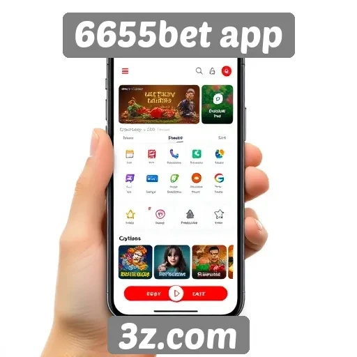 Interface do 6655bet app é intuitiva e fácil de usar